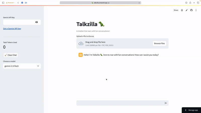 Talkzilla